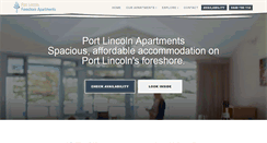 Desktop Screenshot of portlincolnapartments.com